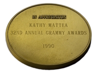 Grammy Medal Awarded to Kathy Mattea